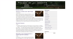 Desktop Screenshot of peripleenlademeure.com