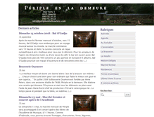 Tablet Screenshot of peripleenlademeure.com